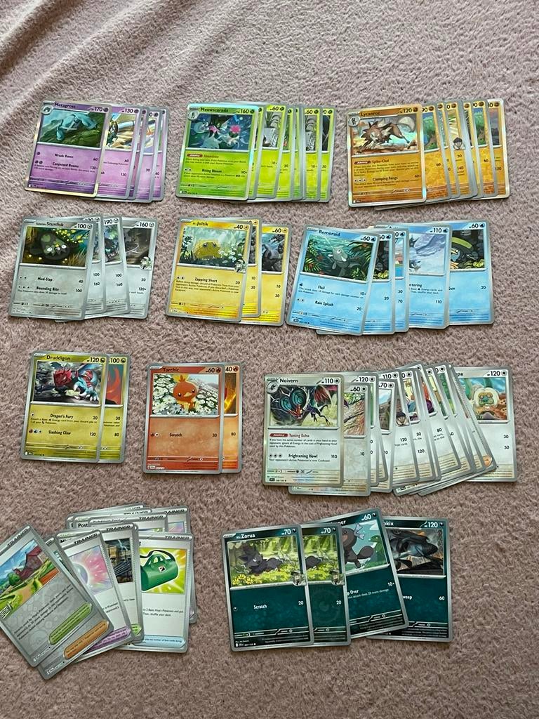 Pokémon Kaarten - Journey Together Set, Ophalen of Verzenden, Gebruikt, Meerdere kaarten, Foil