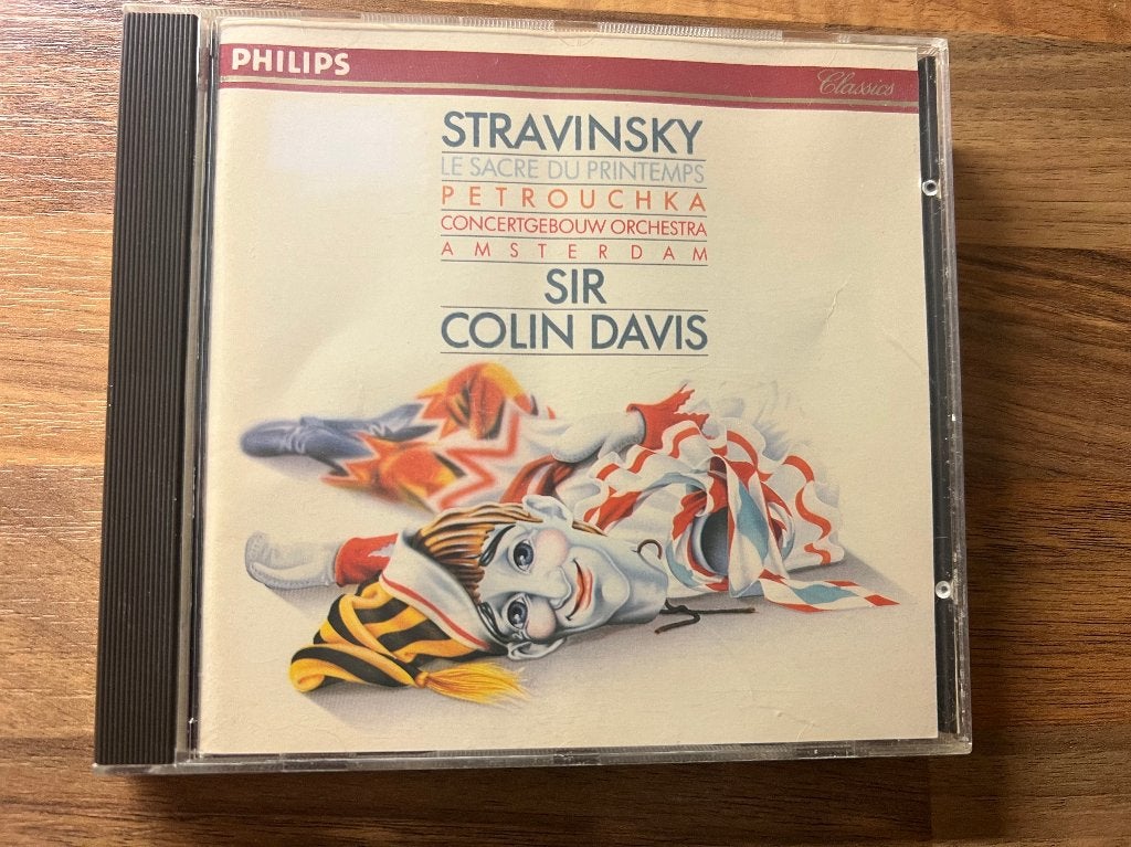 Stravinsky - Le Sacre du Printemps + Petrouchka (Davis, RCO), Stravinsky, Ophalen of Verzenden, Zo goed als nieuw, Orkest of Ballet