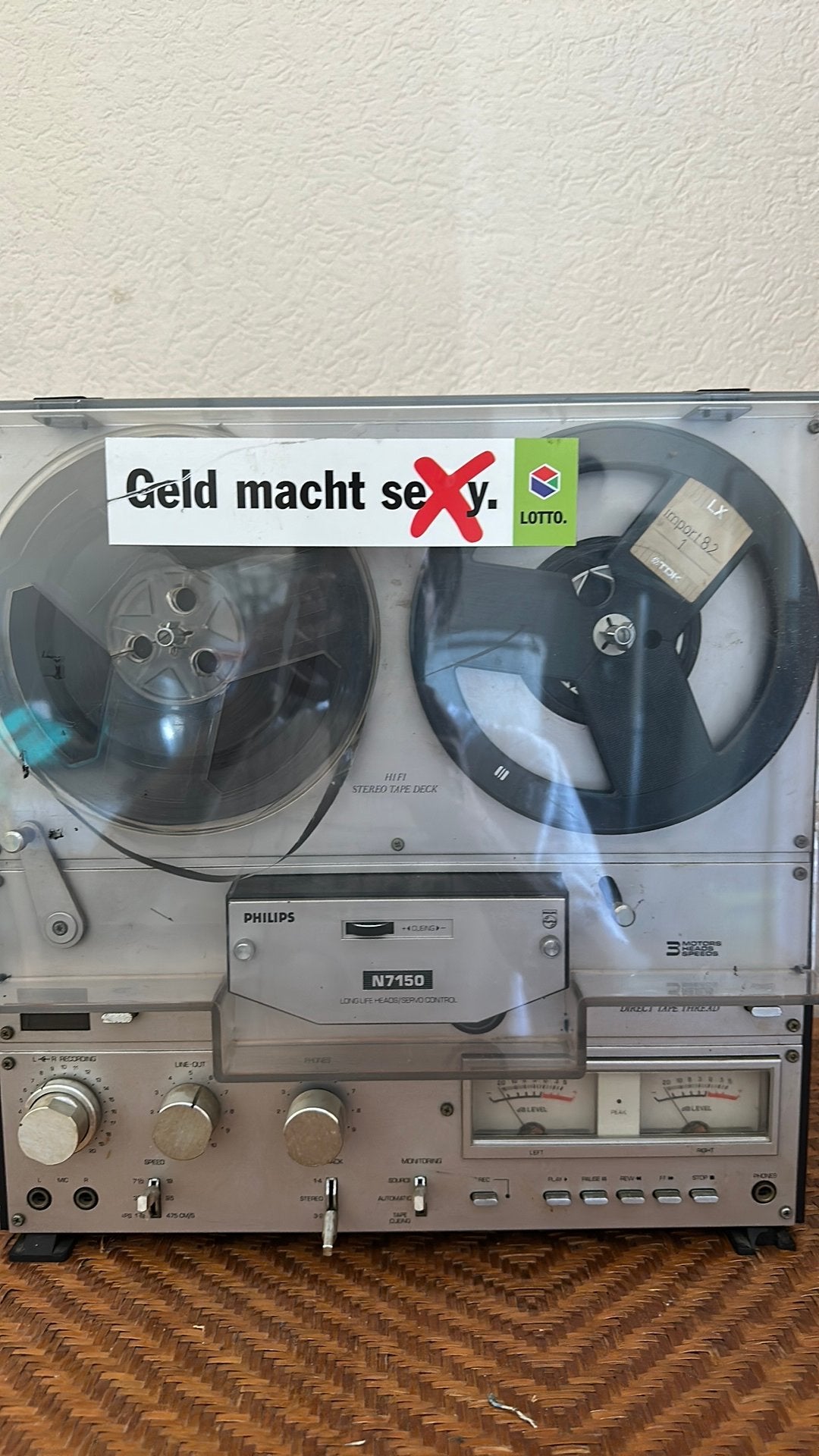 Philips N7150 - Niet werkend, Ophalen of Verzenden, Defecte bandrecorder