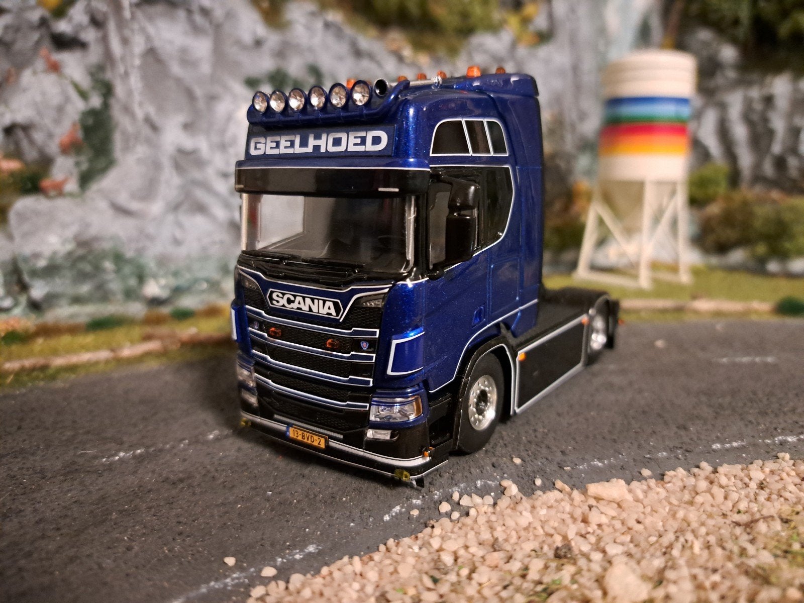 WSI Scania Geelhoed  01-4417, Ophalen of Verzenden, Nieuw, Bus of Vrachtwagen, Overige merken