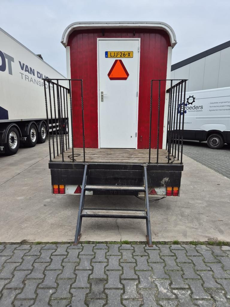 Schaftkeet/slaapkeet/pipowagen, Doe-het-zelf en Verbouw, Bouwketen en Schaftketen, Ophalen of Verzenden