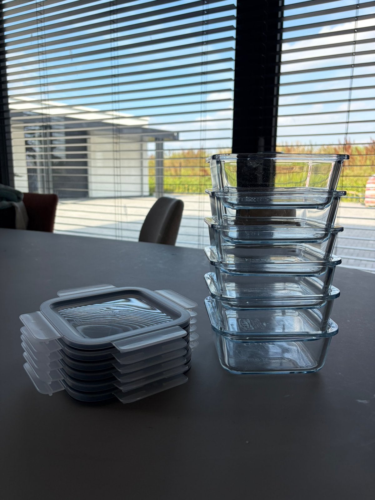 Z.G.A.N. Ikea 365+ glazen voedselcontainers voorraadbakjes, Ophalen of Verzenden, Zo goed als nieuw, Overige typen