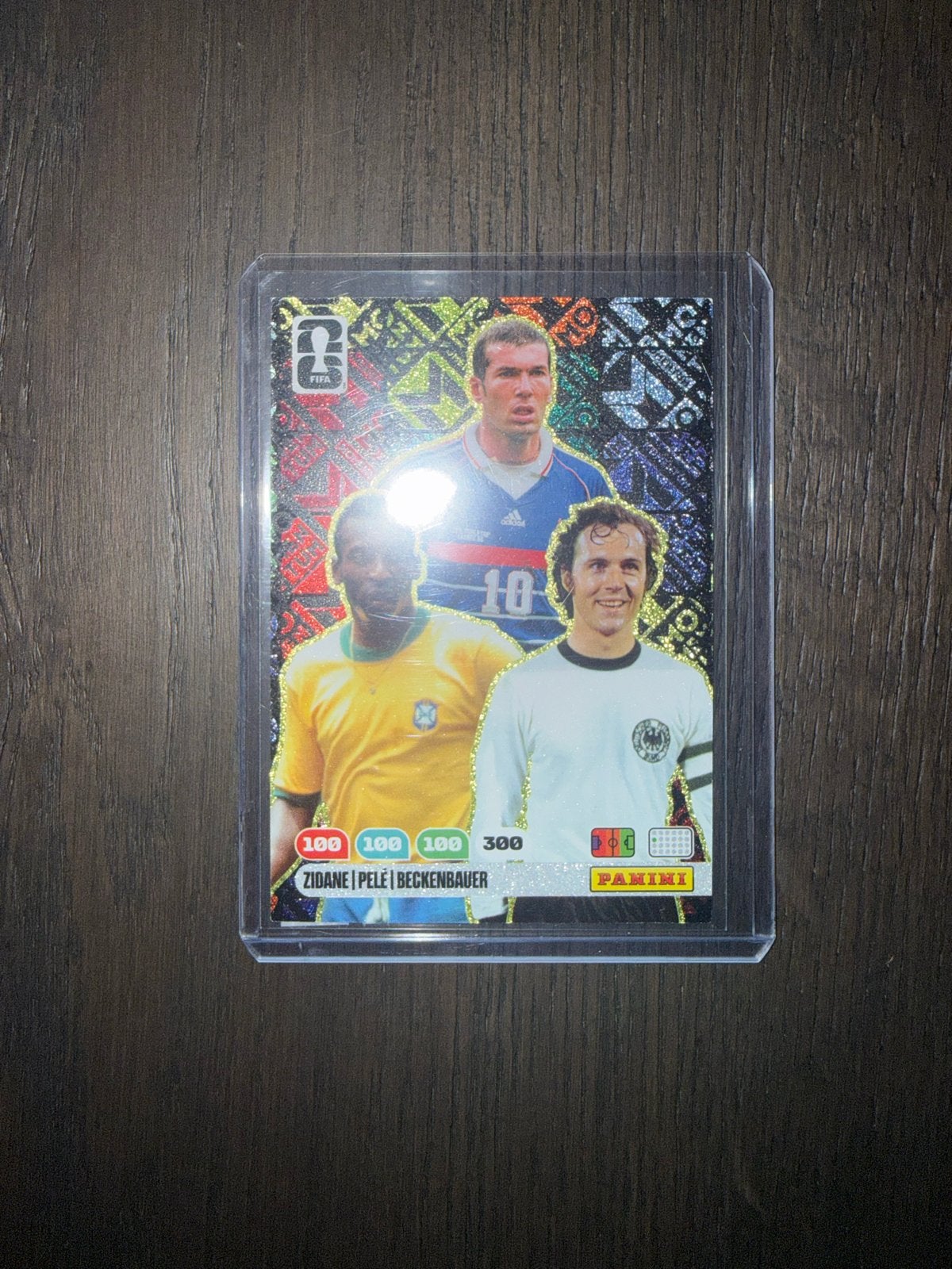 Zidane Pelé Beckenbauer 2026 Panini Adrenalyn XL Momentum, Ophalen of Verzenden, Zo goed als nieuw, Overige sporten, Spelerskaart