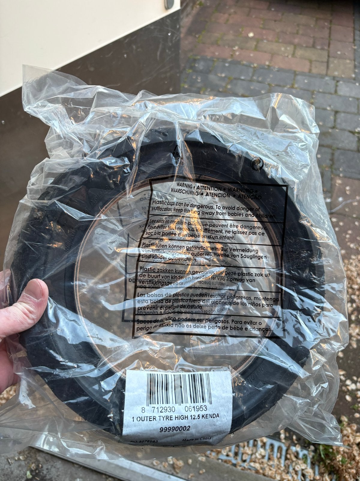 Nieuwe Kenda Buitenband 12.5 inch, Ophalen, Band, Kinderfiets, Nieuw