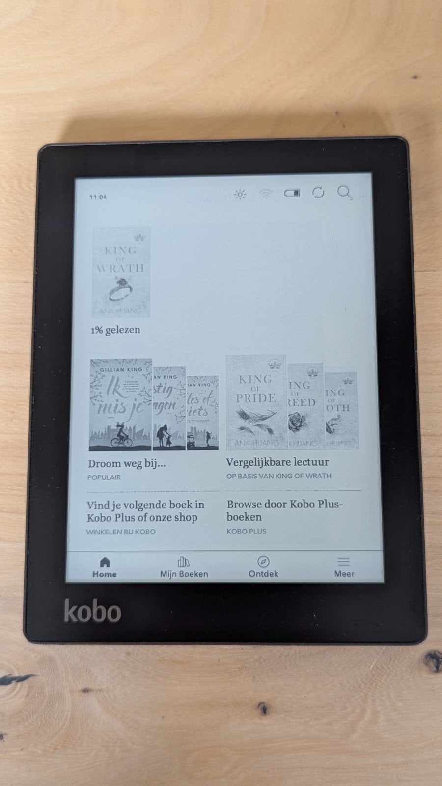 Kobo aura in zeer nette staat, Ophalen of Verzenden, Zo goed als nieuw