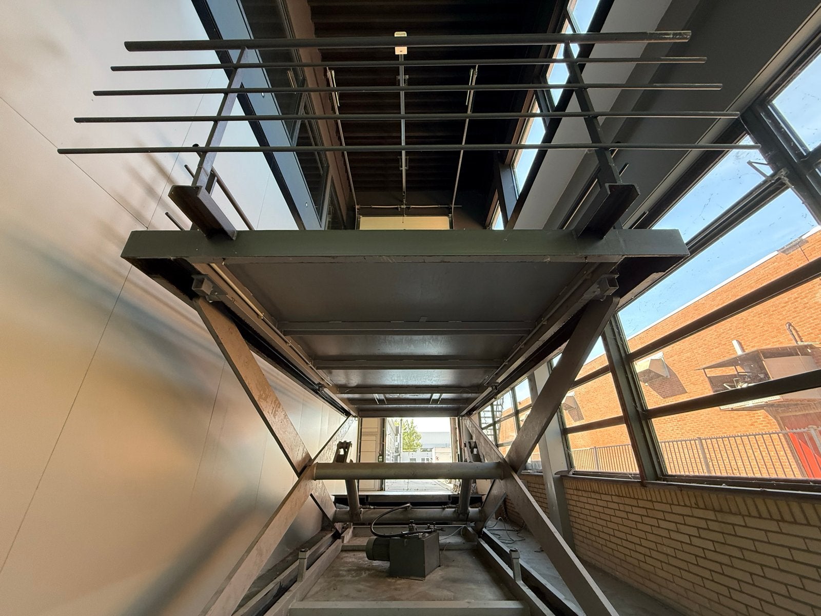 Professionele autolift, Ophalen