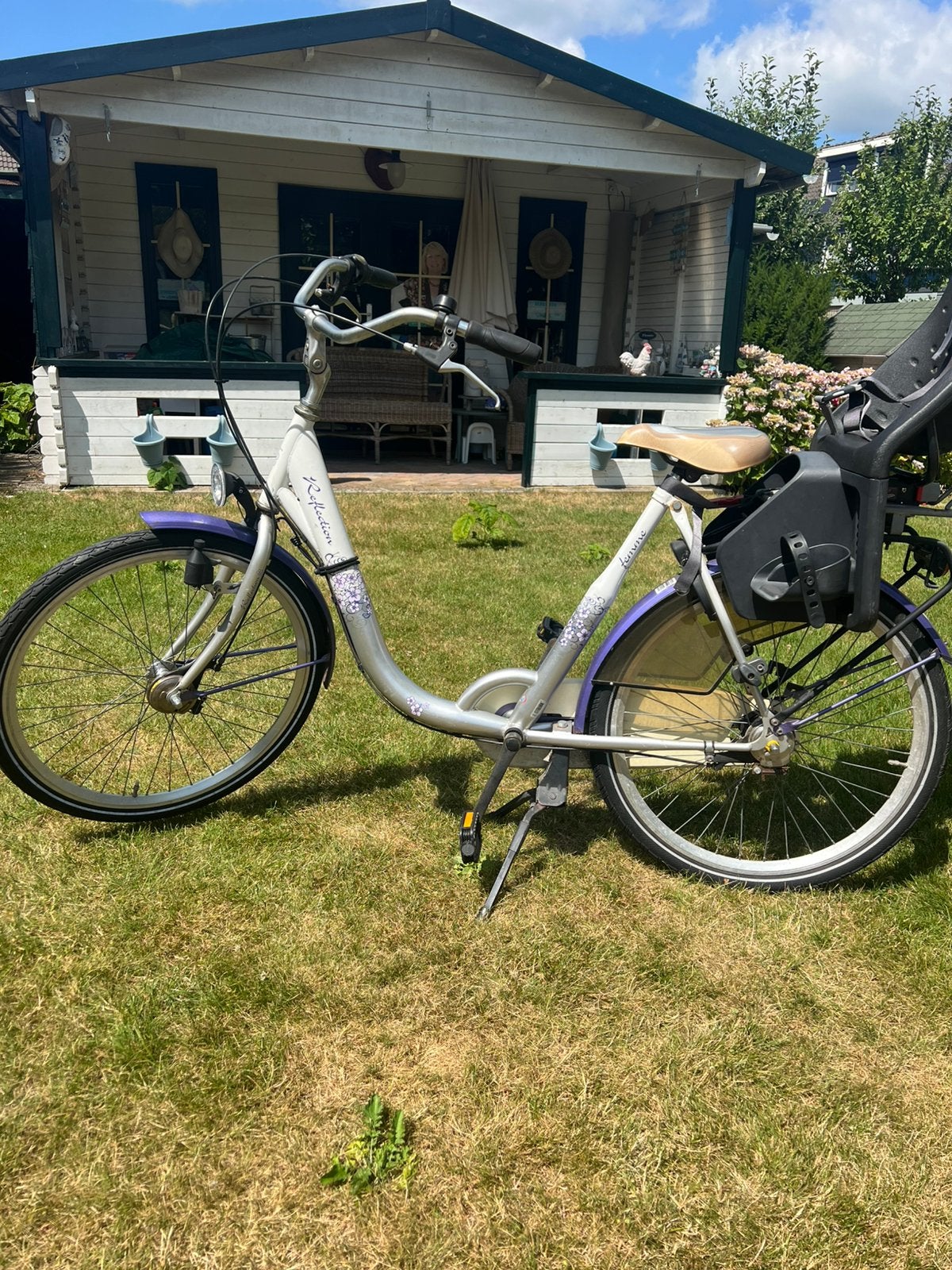Leuke, zomerse mamafiets te koop., Versnellingen, Ophalen, Overige merken, 53 tot 56 cm