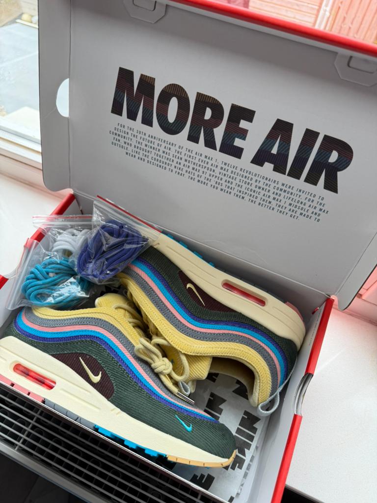 Nike Air Max 97/1 Sean Wotherspoon US 9.5 EU 43 Nieuw, Verzenden, Nieuw, Overige kleuren, Sneakers of Gympen