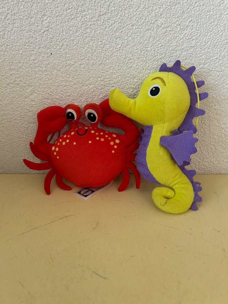Lidl AquaMini Knuffels: Kris Krab & Zara Zeepaardje, Lidl, Ophalen of Verzenden