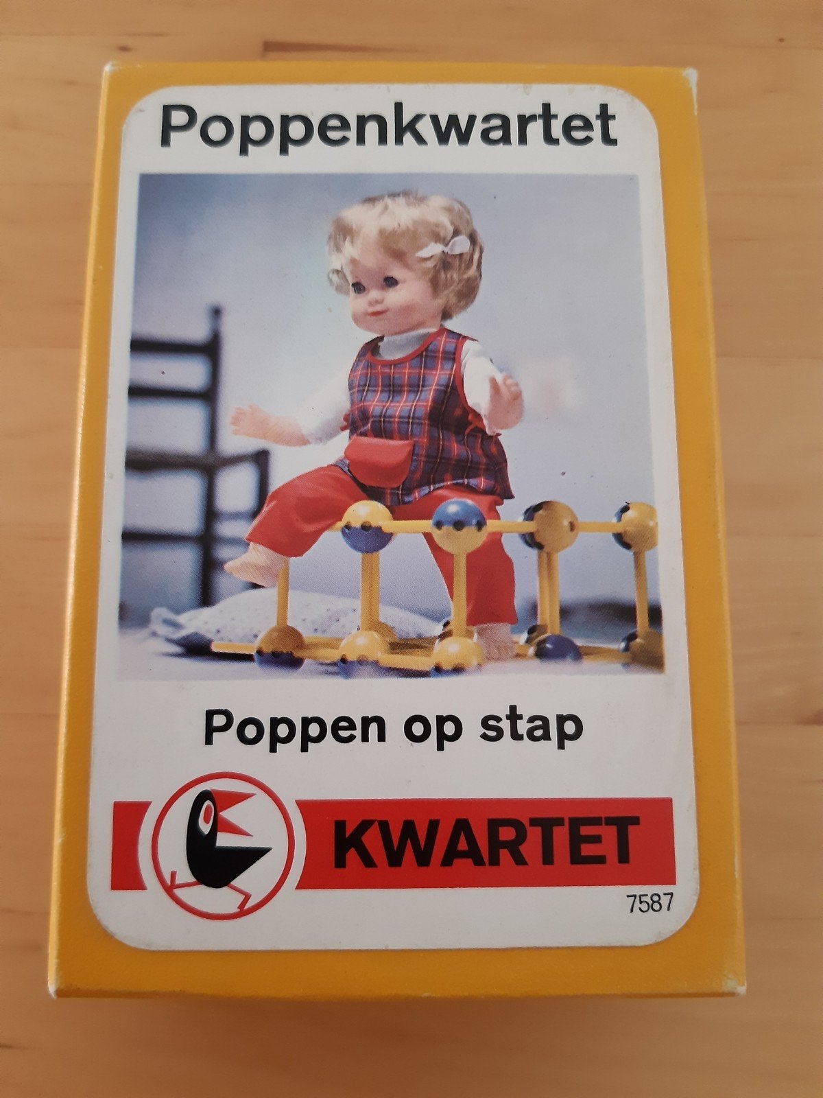 Oud Poppen kwartet spel Raaf, Ophalen of Verzenden, Gebruikt, Kwartet(ten)