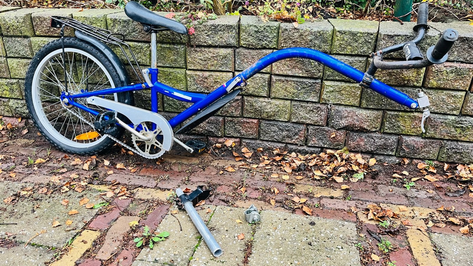 Vantly Aanhangfiets voor Kinderen - Blauw, Ophalen, Gebruikt, Aanhangfiets, Minder dan 20 kg