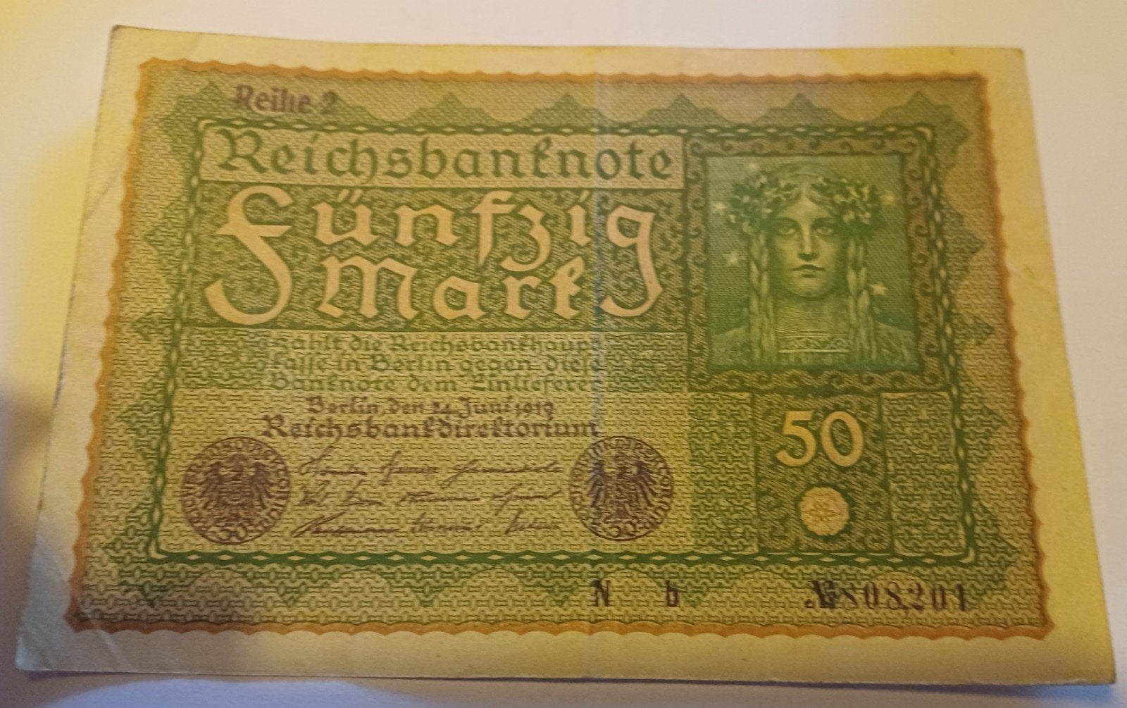 50 stuks Reichsbanknote fünfzig Mark, Ophalen of Verzenden, Duitsland