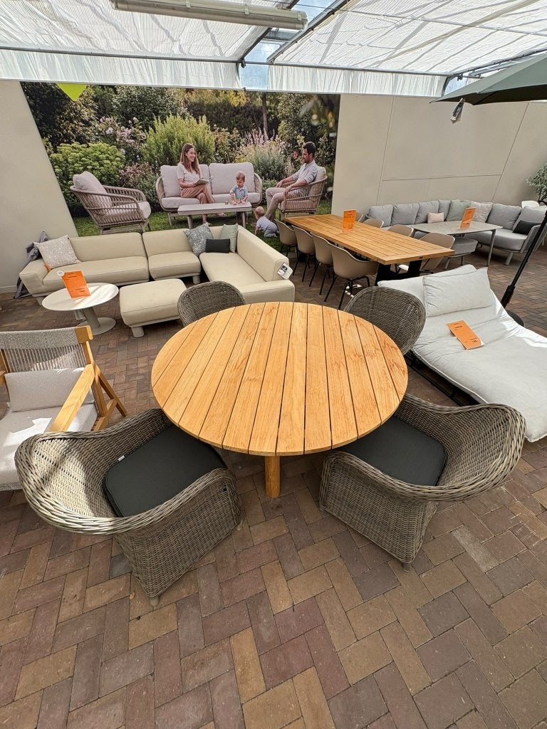 Dining tuintafel met vier stoelen, Ophalen, 4 zitplaatsen, Tuinset, Nieuw