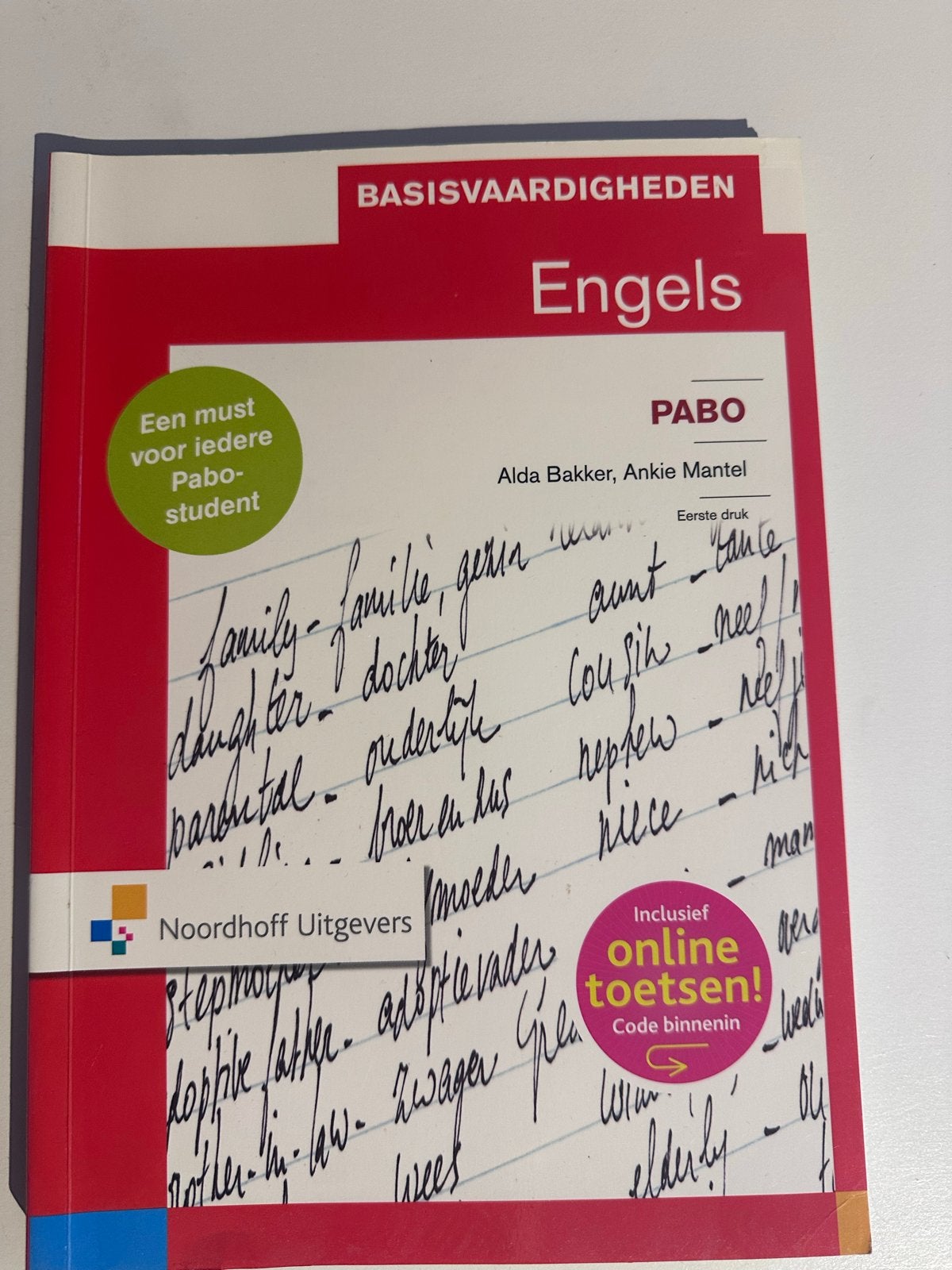Basisvaardigheden Engels PABO - Alda Bakker, Ankie Mantel, Ophalen of Verzenden, Zo goed als nieuw, Non-fictie