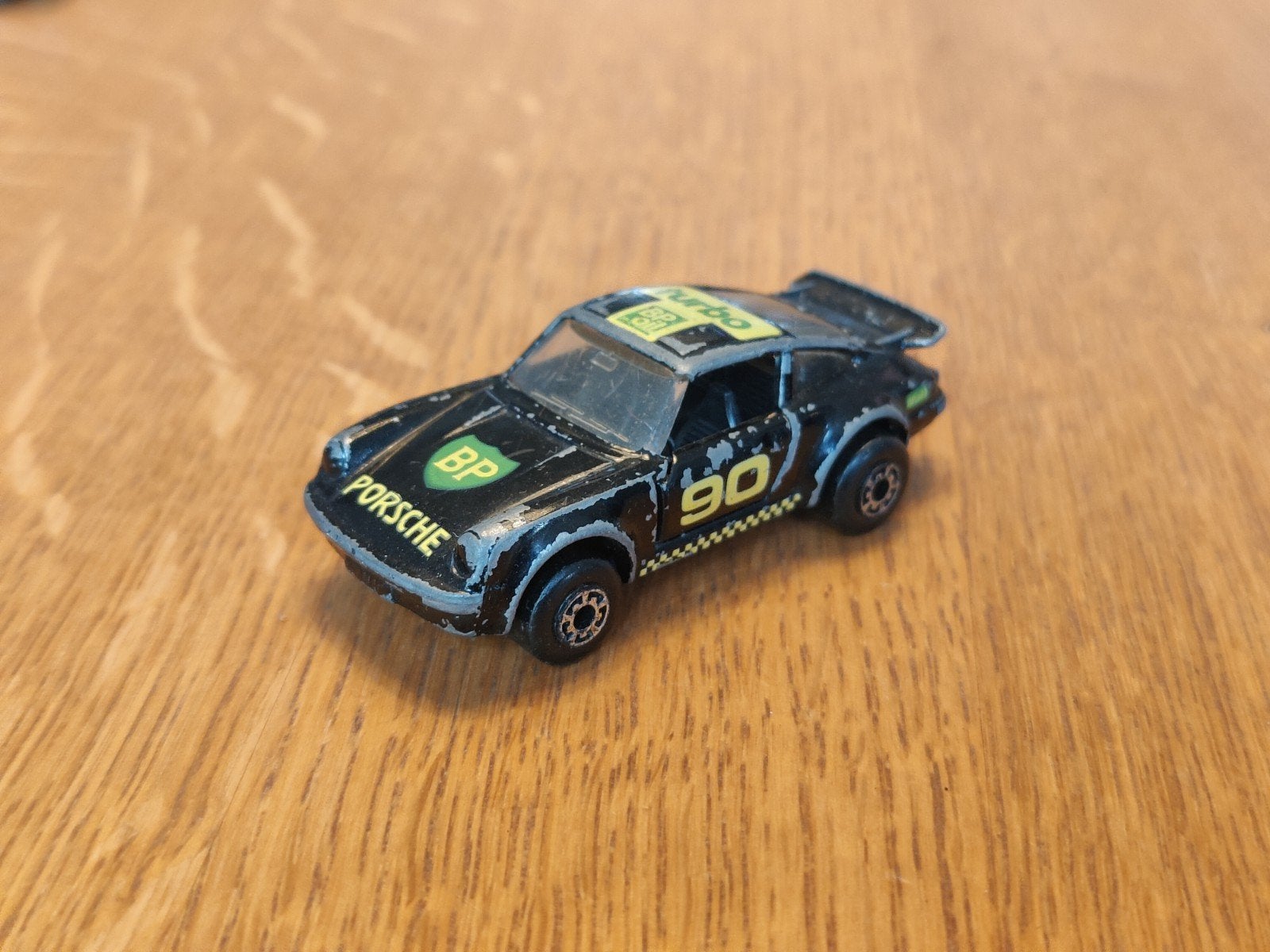 Matchbox Porsche 911 Turbo BP, Hobby en Vrije tijd, Ophalen, Zo goed als nieuw, Auto