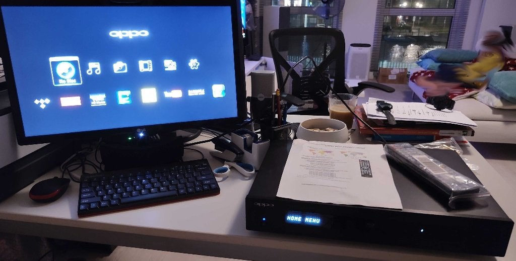OPPO BDP-103D Darbee Edition - 1080p 3D - DVD+BD region free, Ophalen, Gebruikt, Overige merken