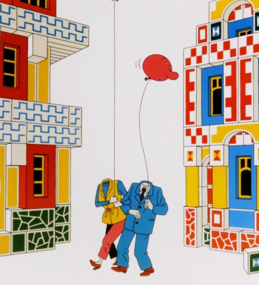 Joost Swarte "Haarlemse Open Monumenten dagen" '95, Europa, Ophalen of Verzenden, Zo goed als nieuw, Joost swarte