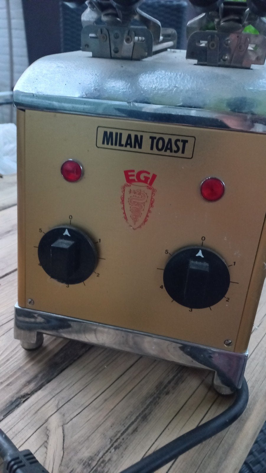 Vintage horeca toast apparaat werkend!, Ophalen of Verzenden