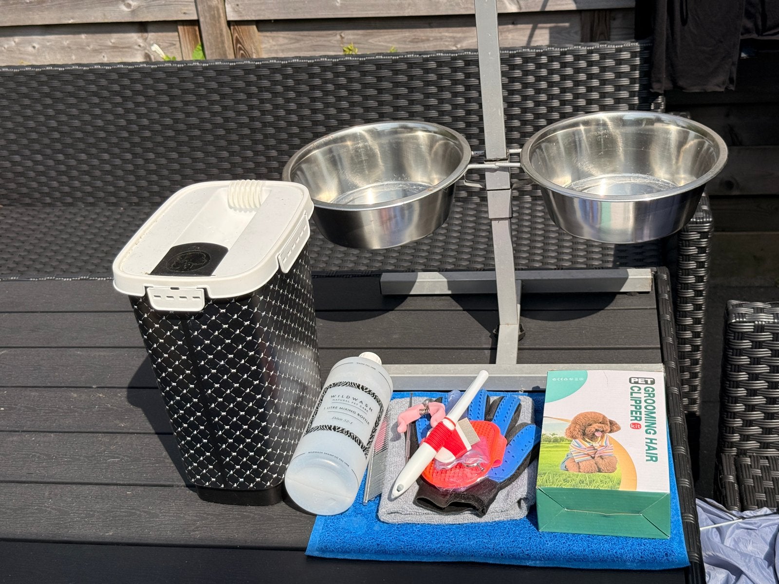 Hond zorg accessoires, Ophalen