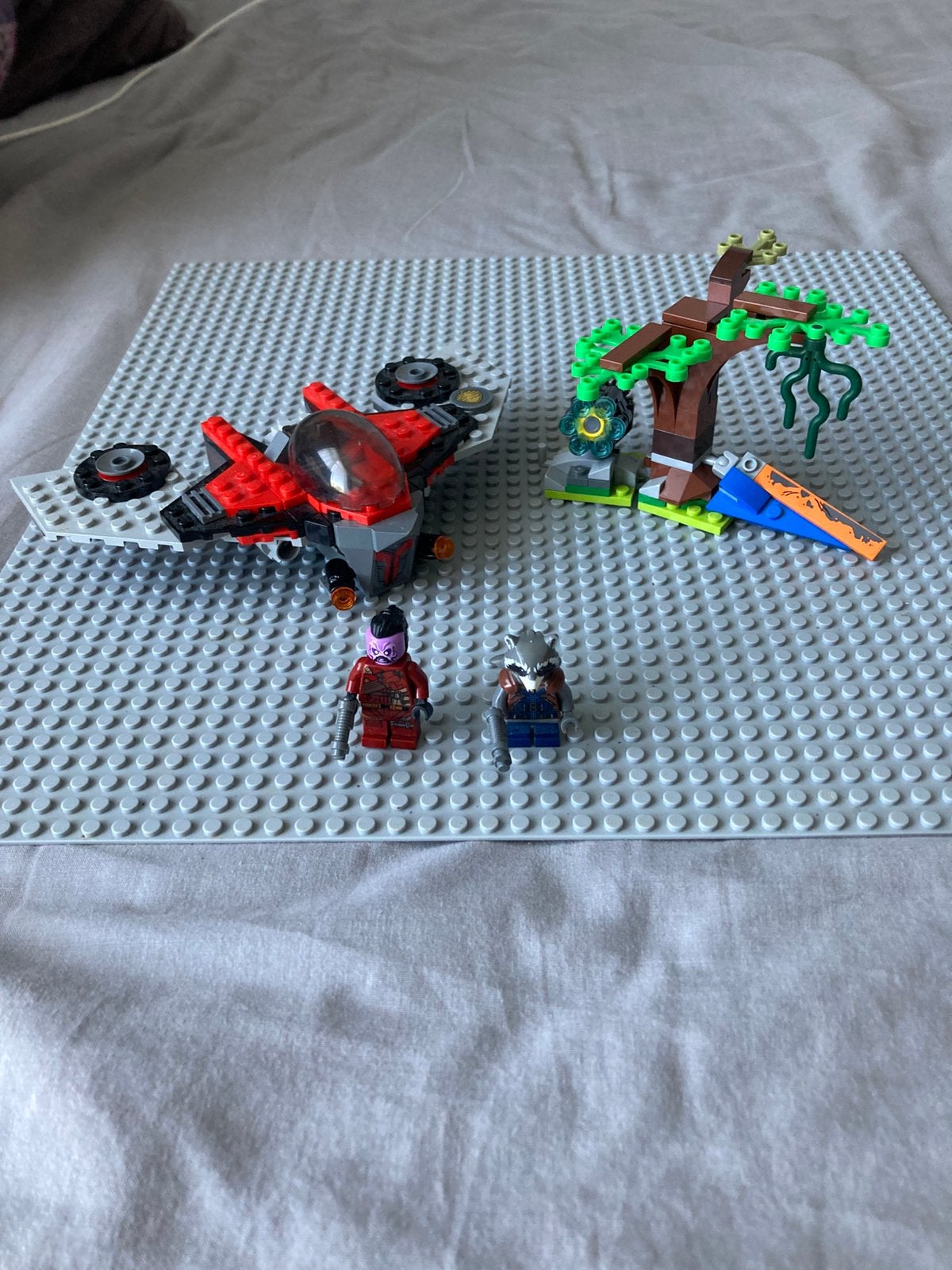 Lego Ravager attack 76079, Marvel, Lego, Ophalen of Verzenden, Zo goed als nieuw