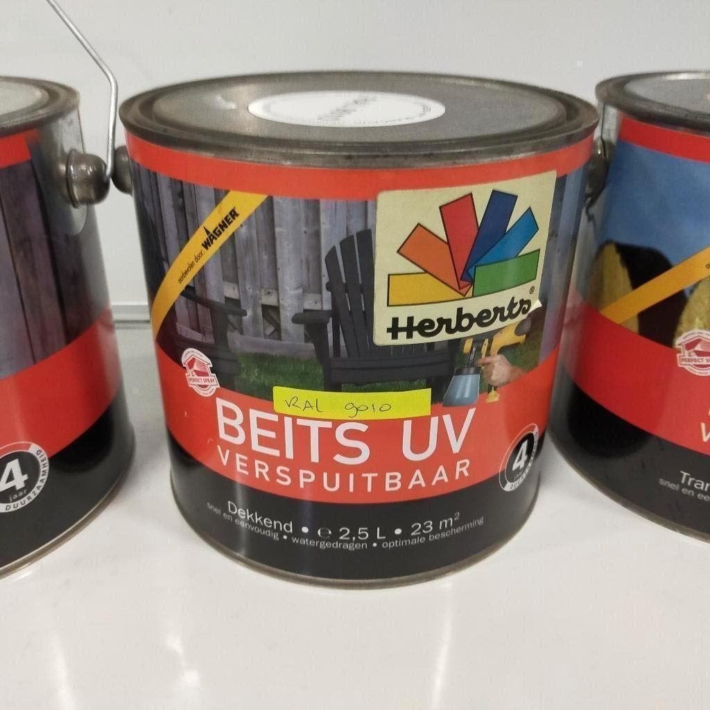 Herberts Beits UV verspuitbaar - 750 ML of 2,5 liter, Ophalen, Nieuw, Beits