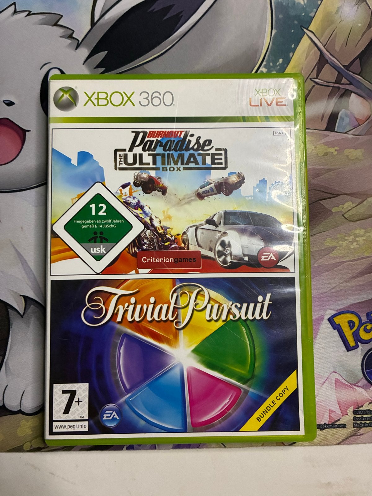 Burnout Paradise & Trivial Pursuit - Xbox 360, Gebruikt, Racen en Vliegen, Eén computer, Ophalen of Verzenden