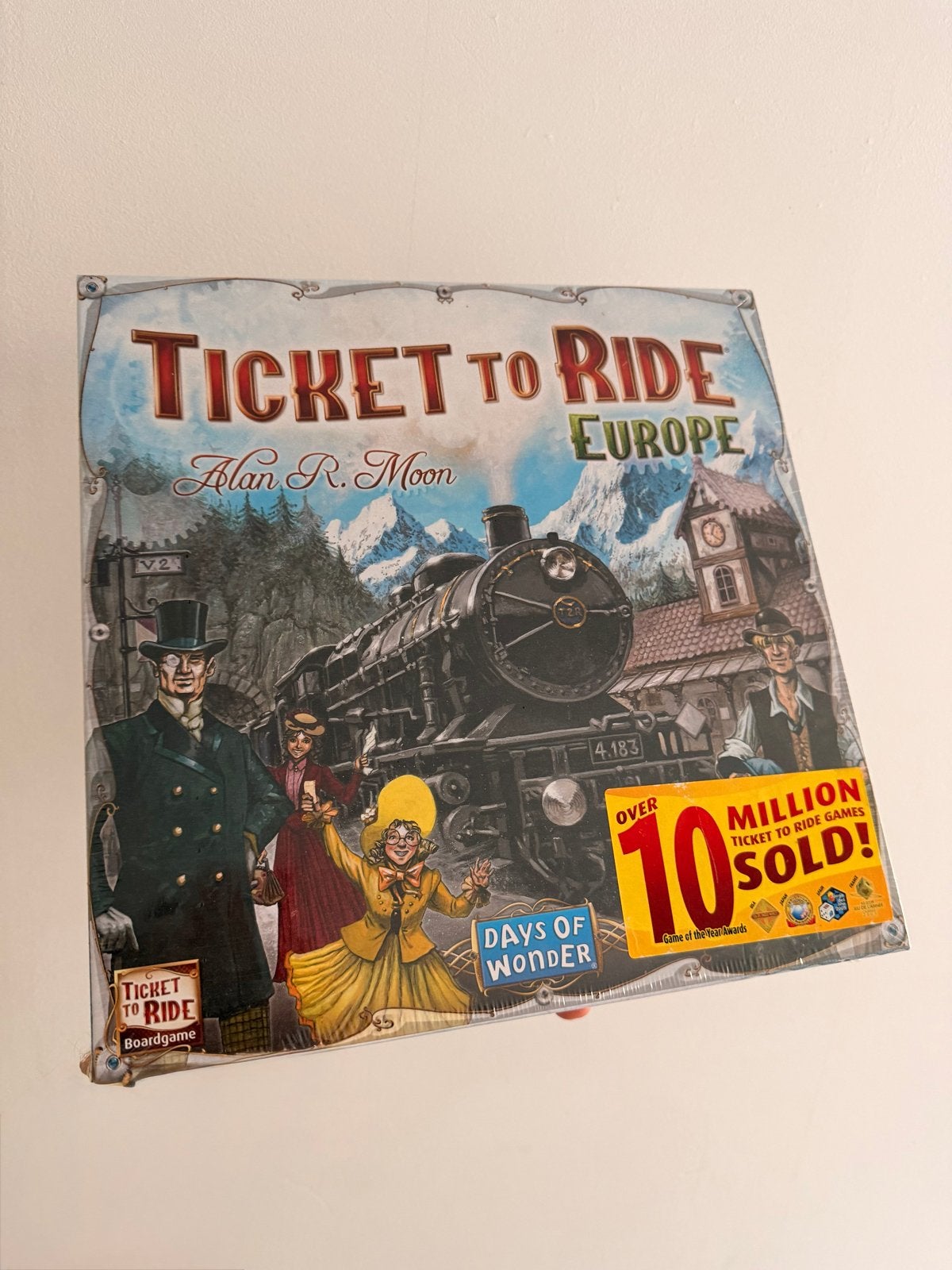Ticket to Ride Europe Bordspel - Nieuw in seal, Een of twee spelers, Ophalen of Verzenden, Nieuw