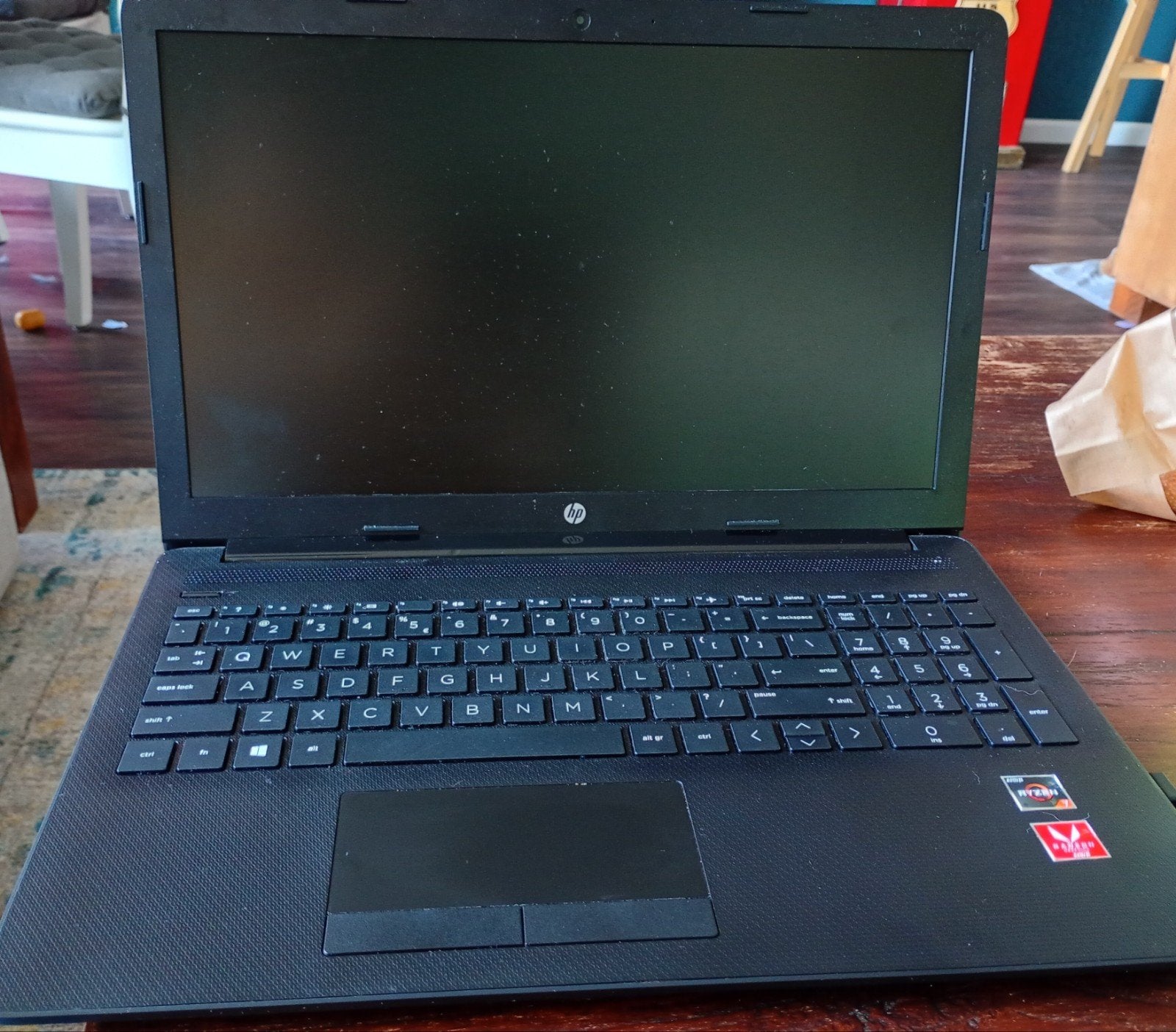 HP Laptop 15.6", Ophalen, Met videokaart, 2 tot 3 Ghz, 15 inch