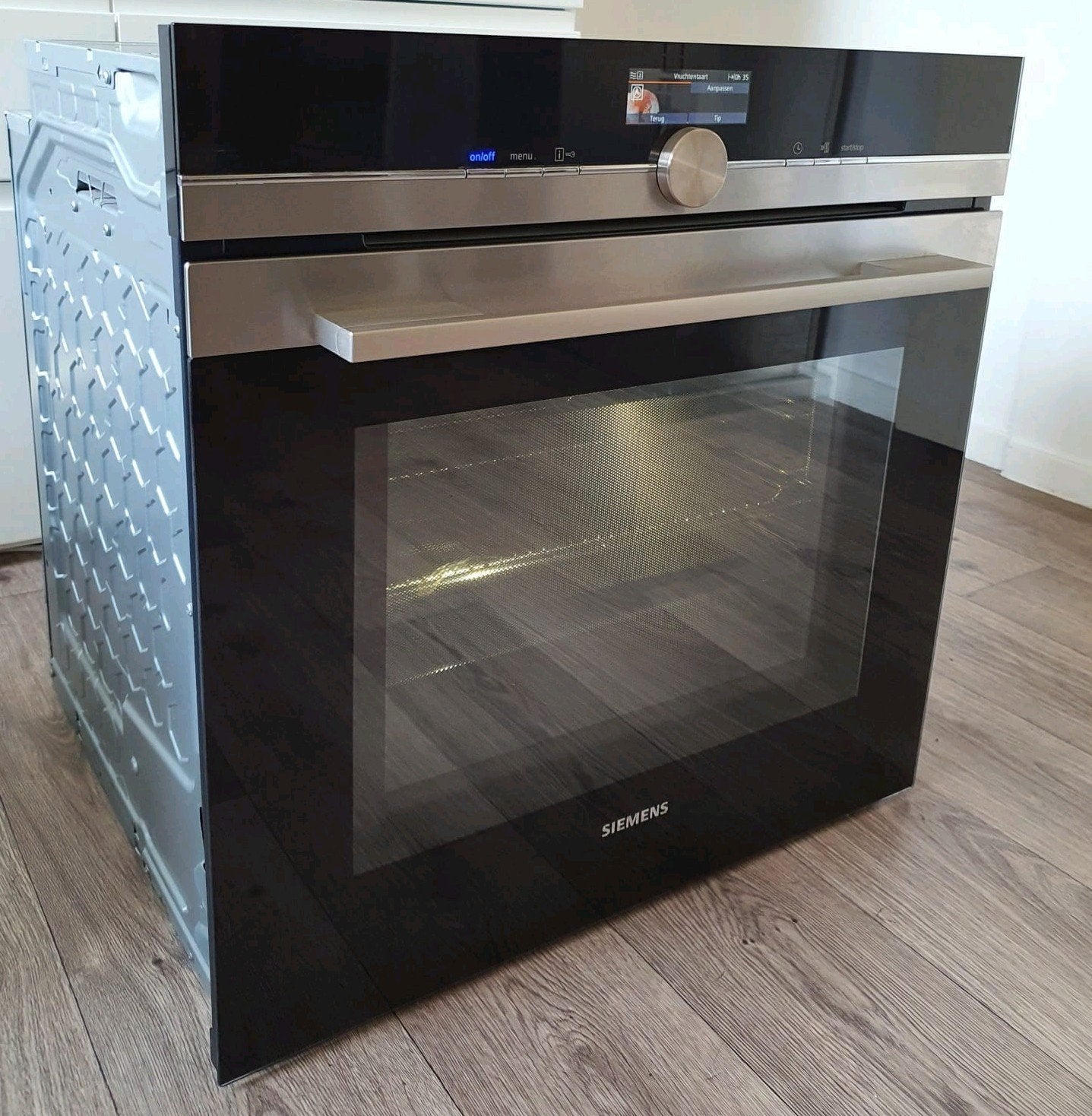 Luxe Siemens combi oven/ magnetron XXL model, 60 cm hoog!, Ophalen, Combimagnetron, Zo goed als nieuw, Inbouw