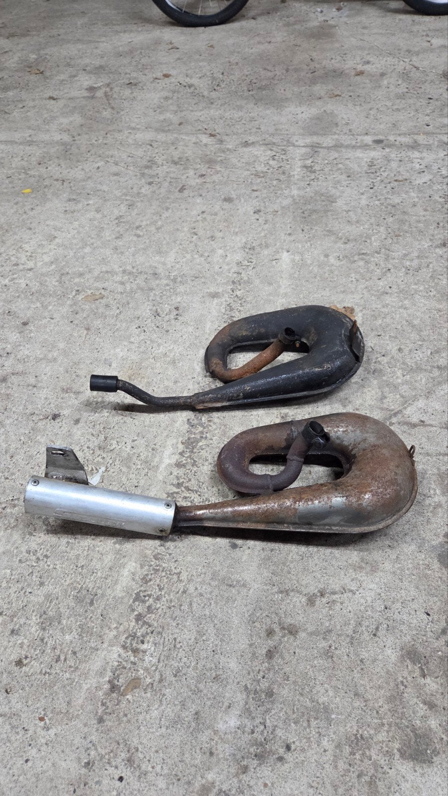 2x snelle uitlaat Vespa ciao / citta, Ophalen of Verzenden