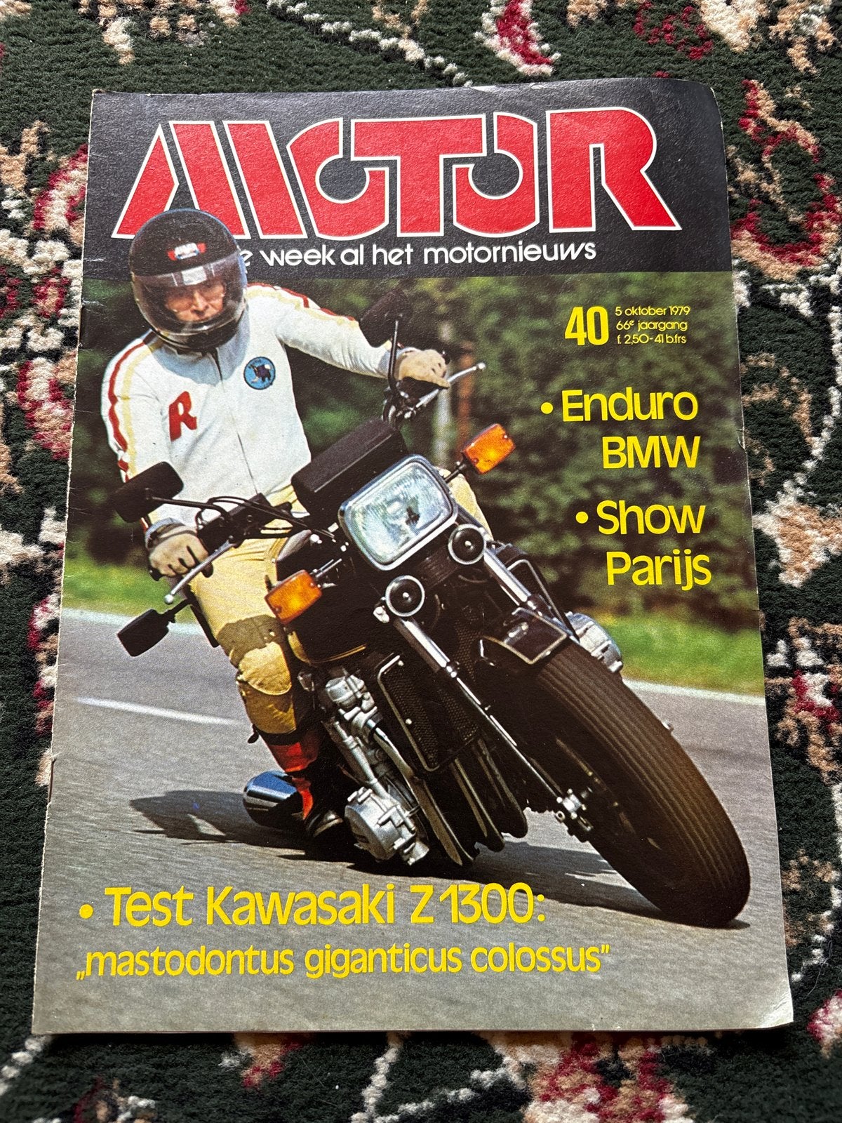 Motor Magazine 8 oktober 1979 - Kawasaki Z1300 Test, Ophalen of Verzenden, Gelezen