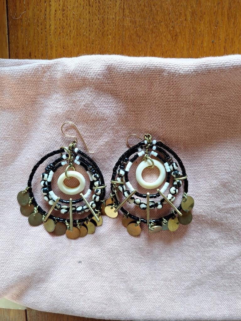 Festival oorbellen Erickson Beamon, Ophalen of Verzenden, Nieuw, Overige materialen