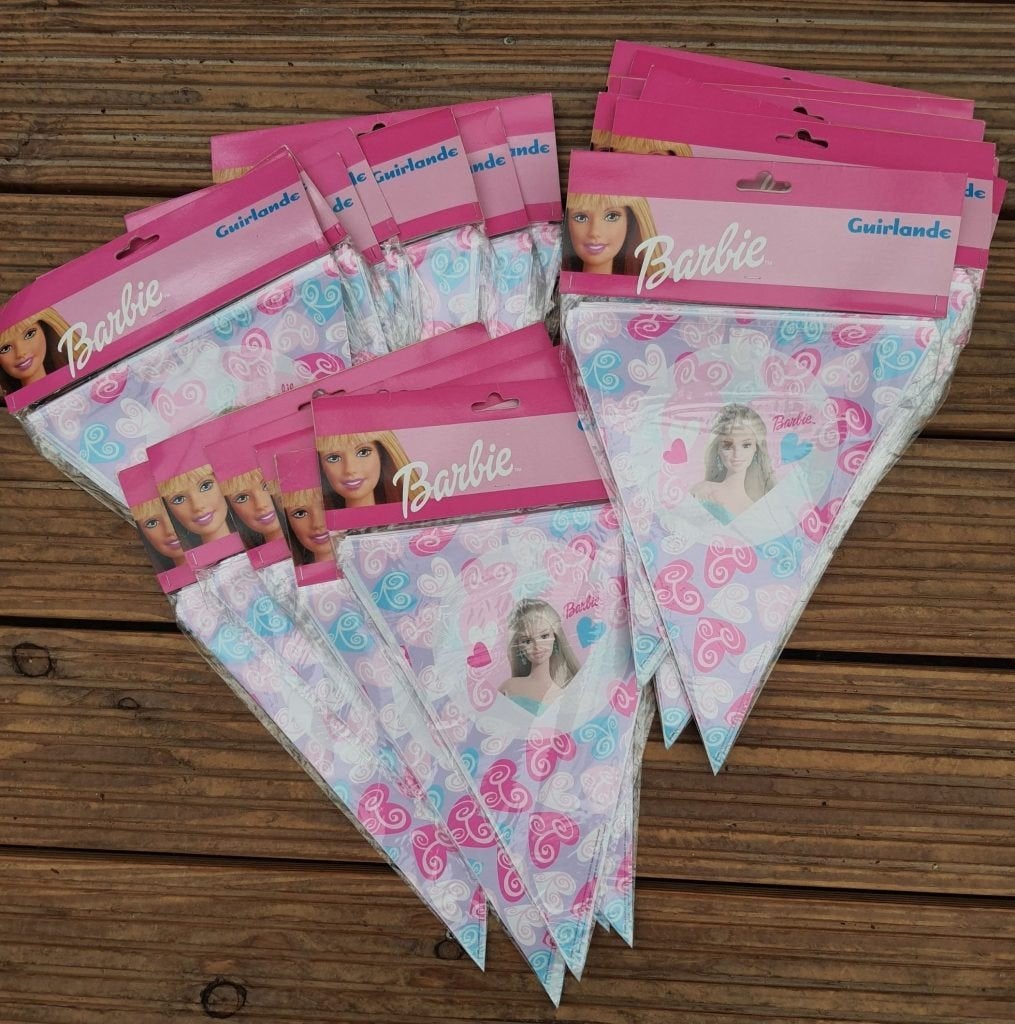 Barbie vlaggenlijn NIEUW!, Ophalen, Nieuw, Versiering, Verjaardag