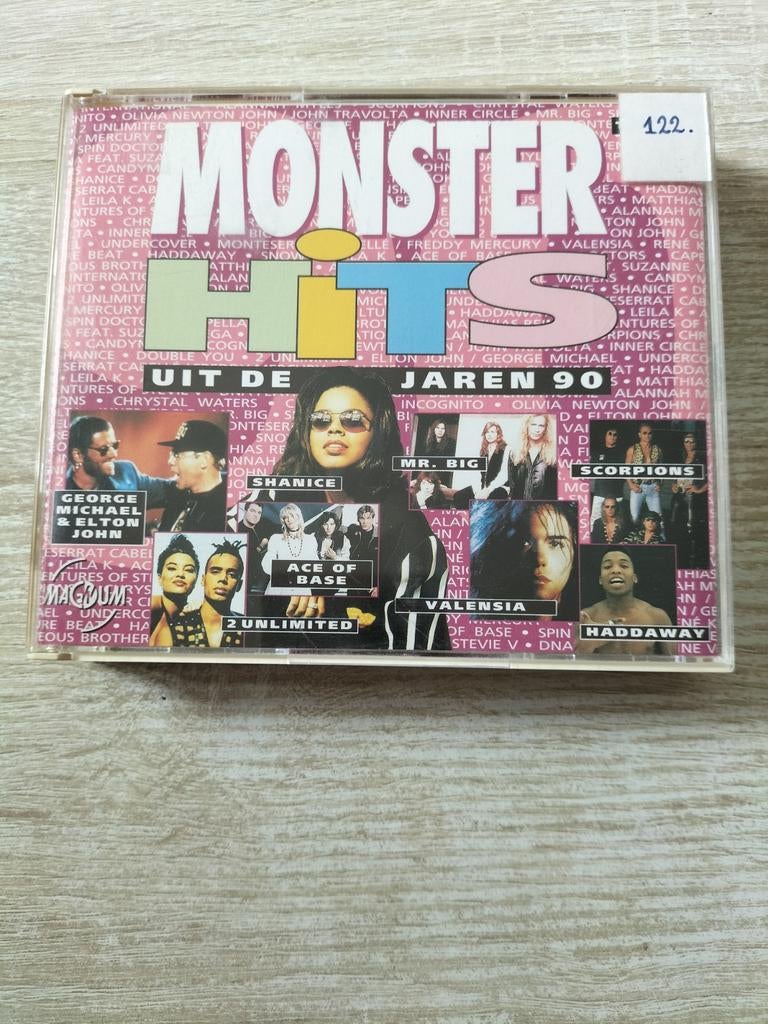 Monster hits uit de jaren 90 2 cd box, Ophalen of Verzenden, Pop