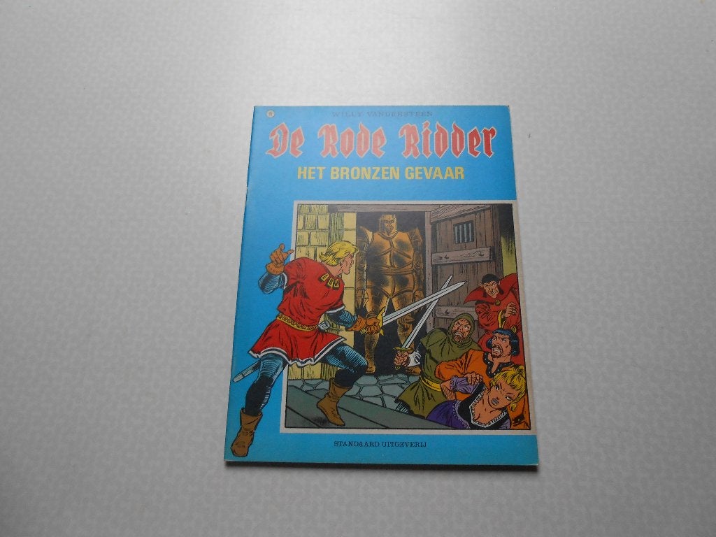 Rode ridder 98 Het bronzen gevaar 1982 1 ste druk., Boeken, Stripboeken, Willy Vandersteen, Eén stripboek, Ophalen of Verzenden