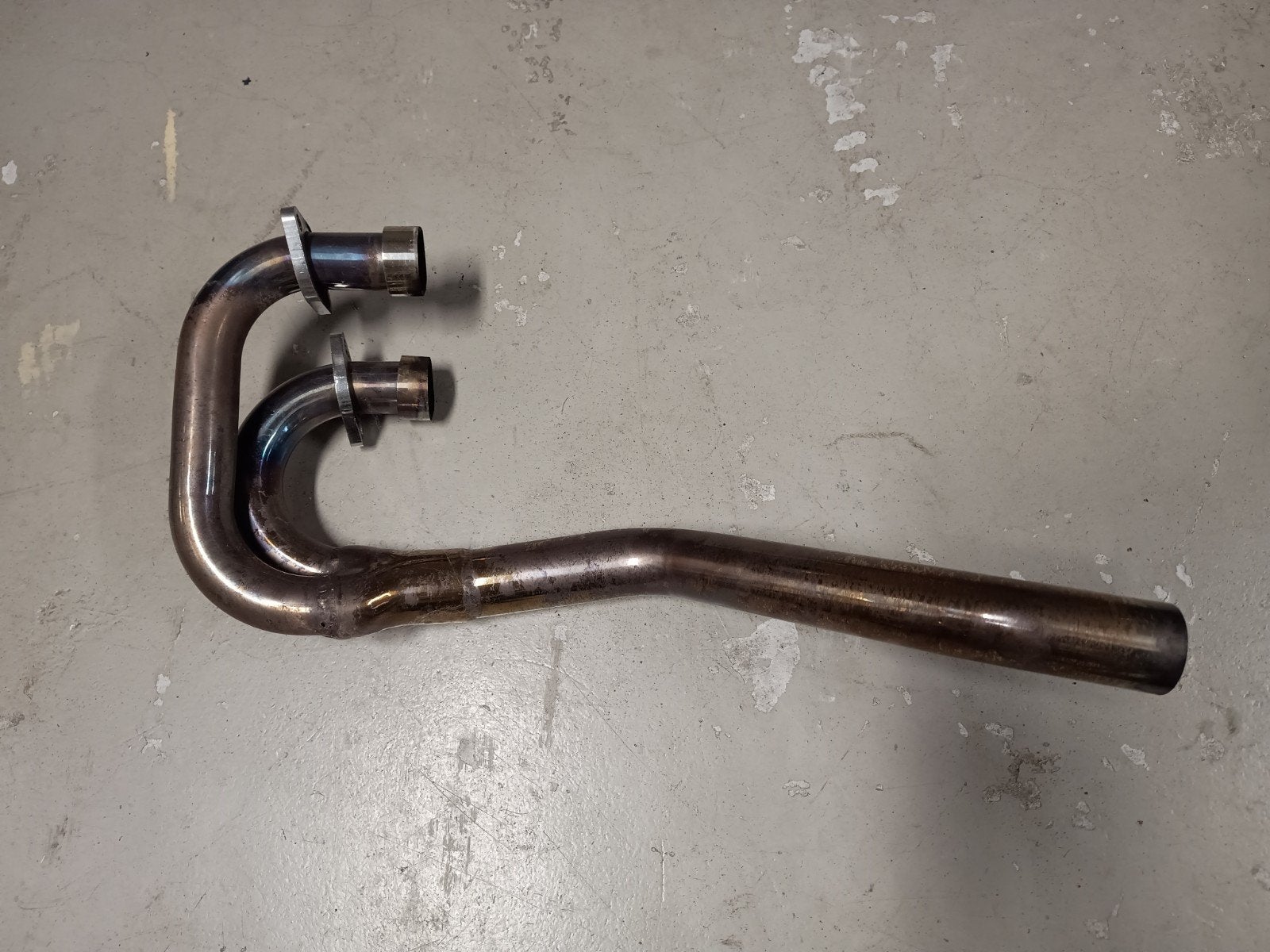Yamaha XT600 3TB rvs spruitstuk, Ophalen of Verzenden, Gebruikt