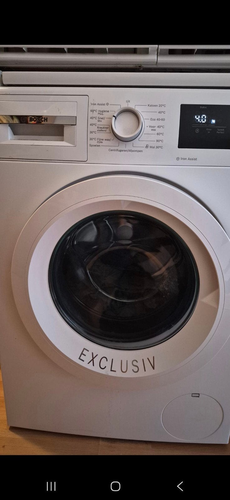 Bosch Wasmachine WAN28097NL - Zo goed als nieuw, Ophalen, 8 tot 10 kg, Zo goed als nieuw, Energieklasse A of zuiniger