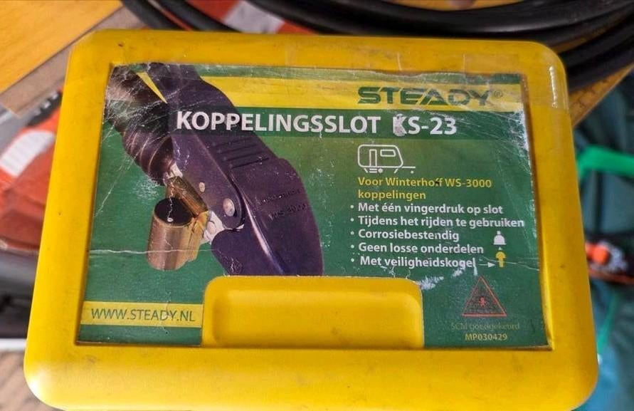 Steady Koppelingsslot KS-23 voor Winterhoff/WS-3000, Ophalen of Verzenden, Gebruikt