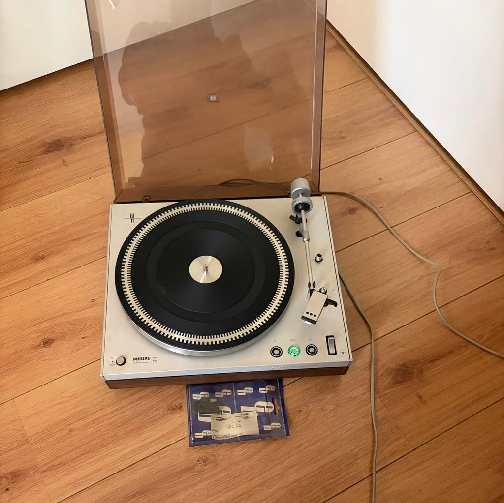 Philips GA-212 Electronic platenspeler, Audio, Tv en Foto, Platenspelers, Ophalen, Zo goed als nieuw, Platenspeler, Philips