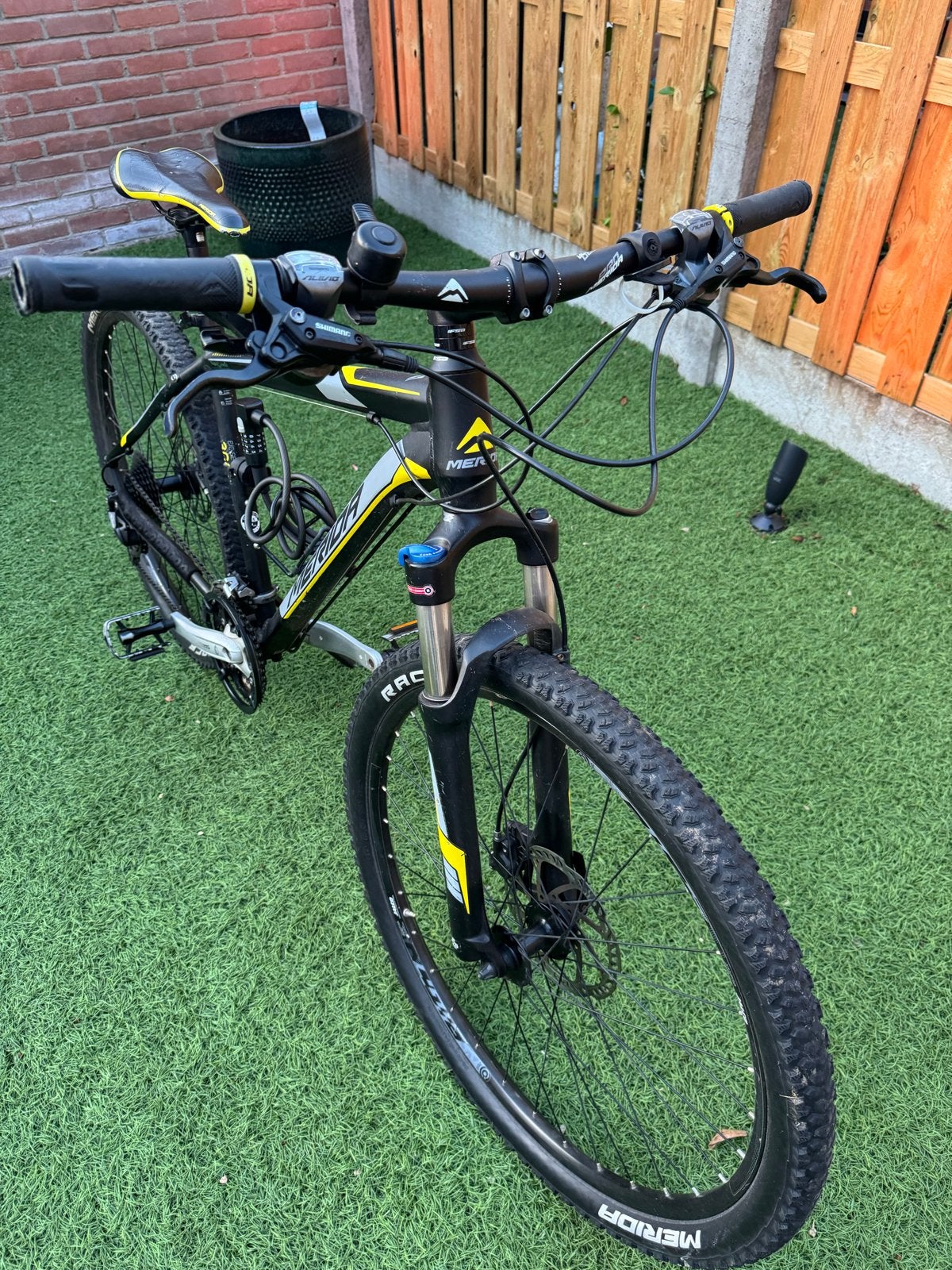 Merida Mountainbike - 47cm frame, schijfremmen, hardtail, Fietsen en Brommers, Ophalen, Gebruikt, Hardtail, Heren