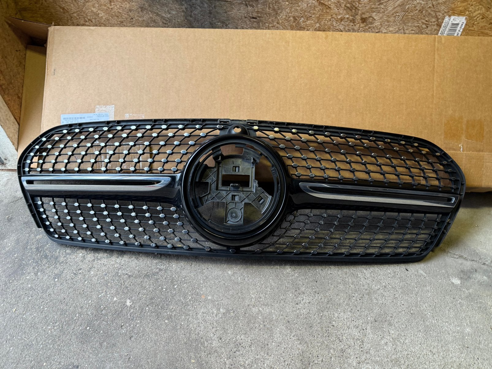 Mercedes GLE-klasse Grill, Ophalen, Nieuw, Voor, Bumper