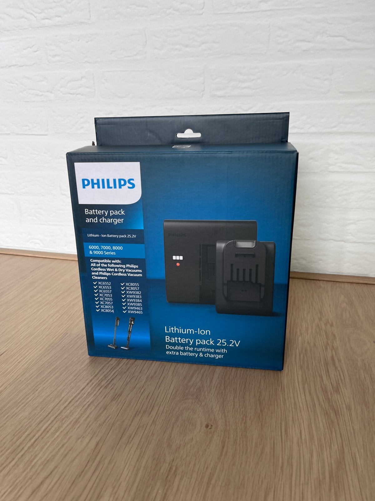 Philips Accu en Oplader 25.2V voor 6000, 7000, 8000 Series, Verzenden, Nieuw