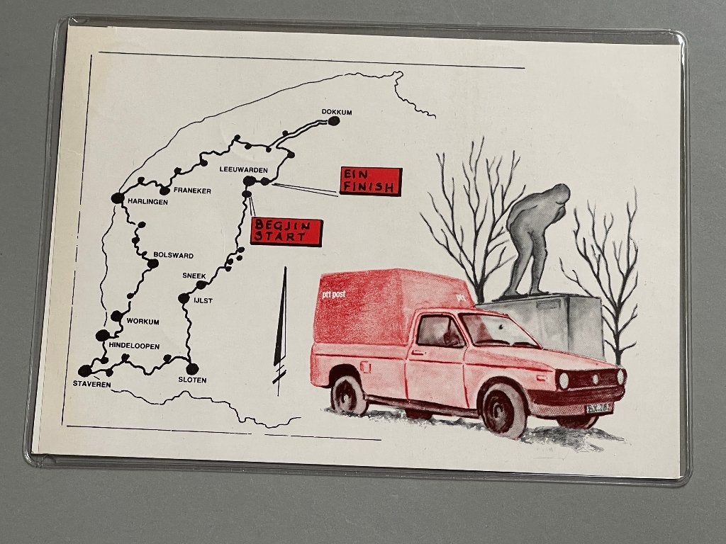 PTT Herinneringsuitgifte 14e Elfstedentocht 26 -2-1986 