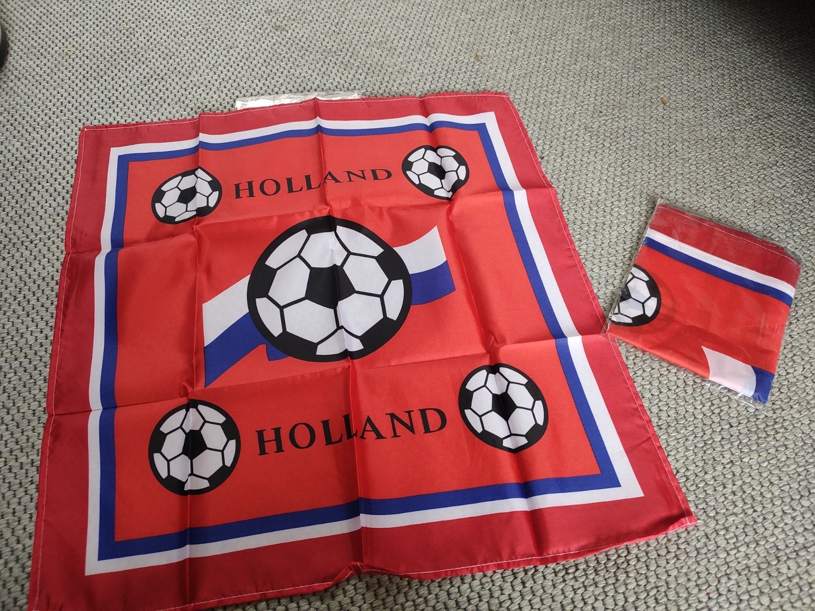 Kleine vlag, sjaal met Holland, Ophalen of Verzenden, Nieuw