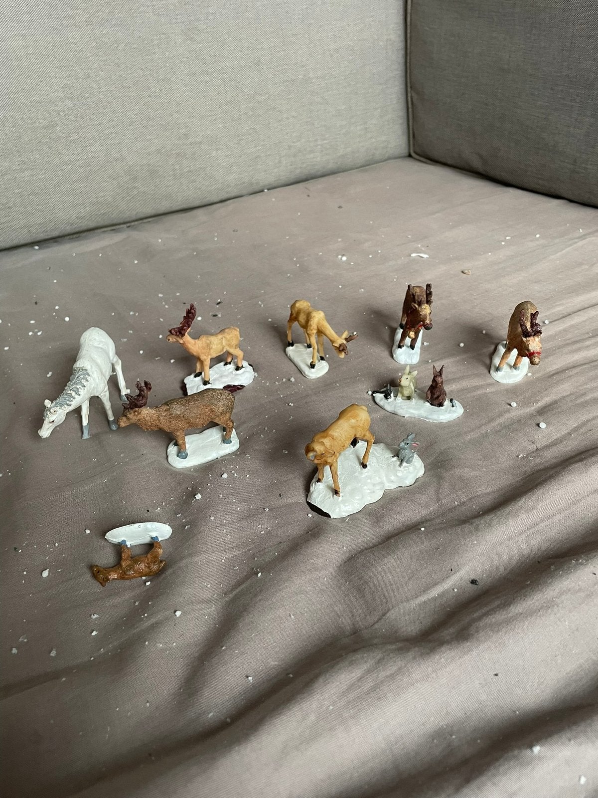 Kerstdorp artikelen, Ophalen of Verzenden, Zo goed als nieuw