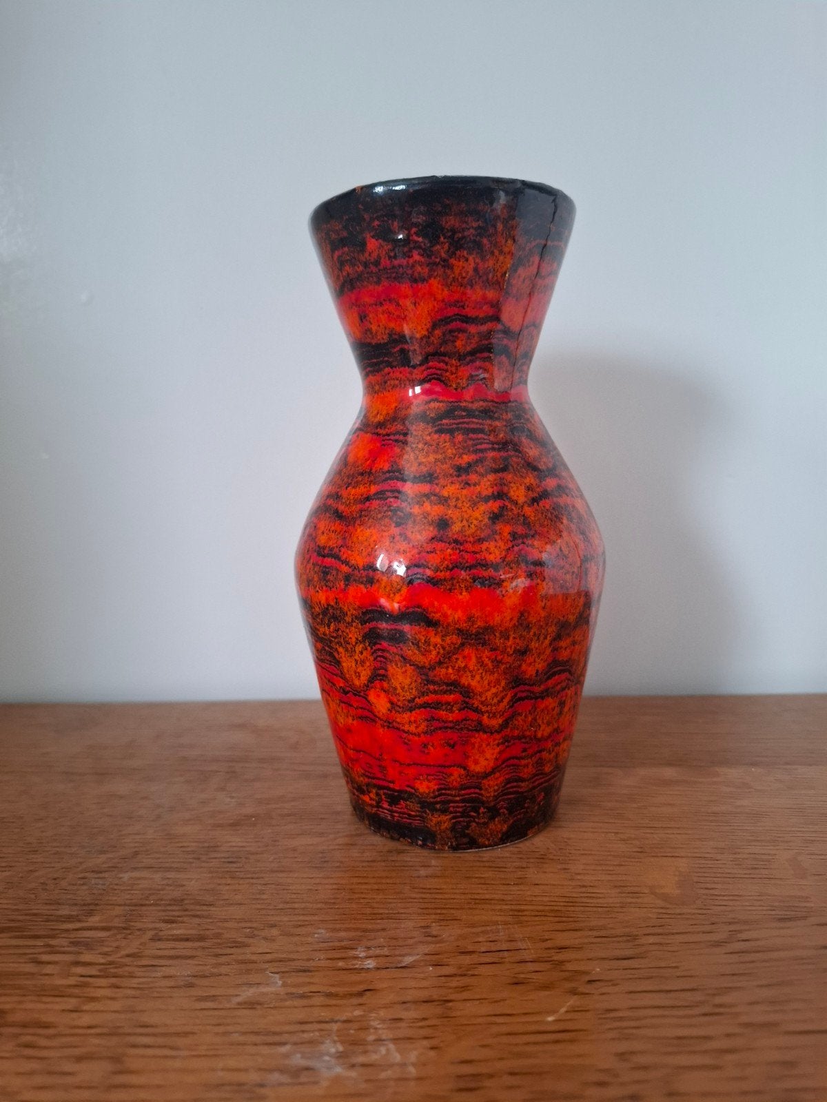 Prachtige retro vaas ( fatlava vintage ), Antiek en Kunst, Antiek | Vazen, Ophalen of Verzenden