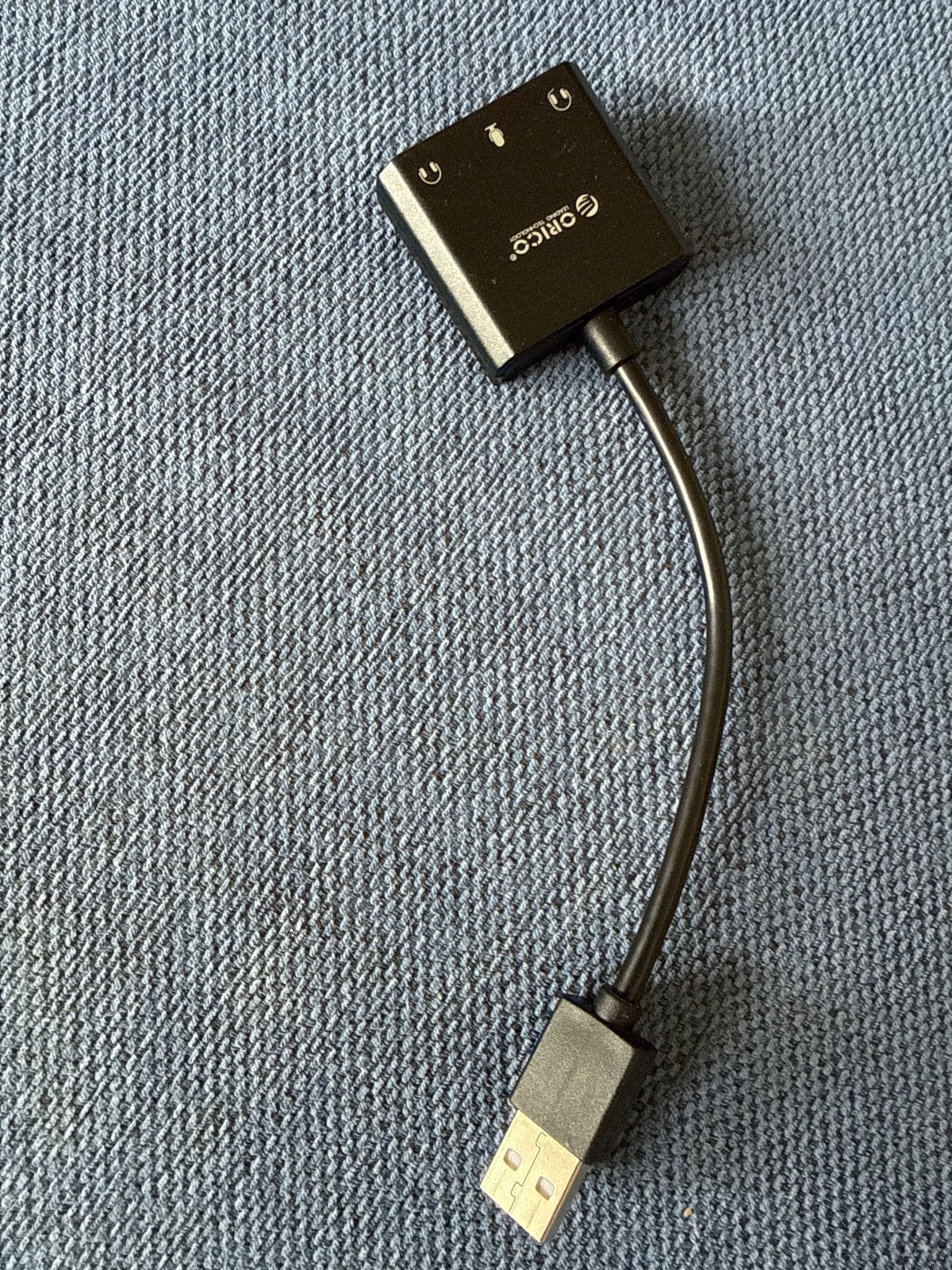 Orico USB Externe Geluidskaart Audio Adapter, Computers en Software, Ophalen, Zo goed als nieuw, Extern