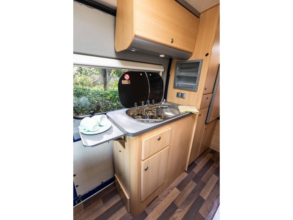 Knaus BoxStar 600 MQ 1e Eig Origineel NL 67dkm, Buscamper of Camperbus, Ringverwarming, Luifel, 6 tot 7 meter