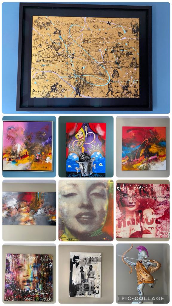 Diverse kunstwerken, Ophalen