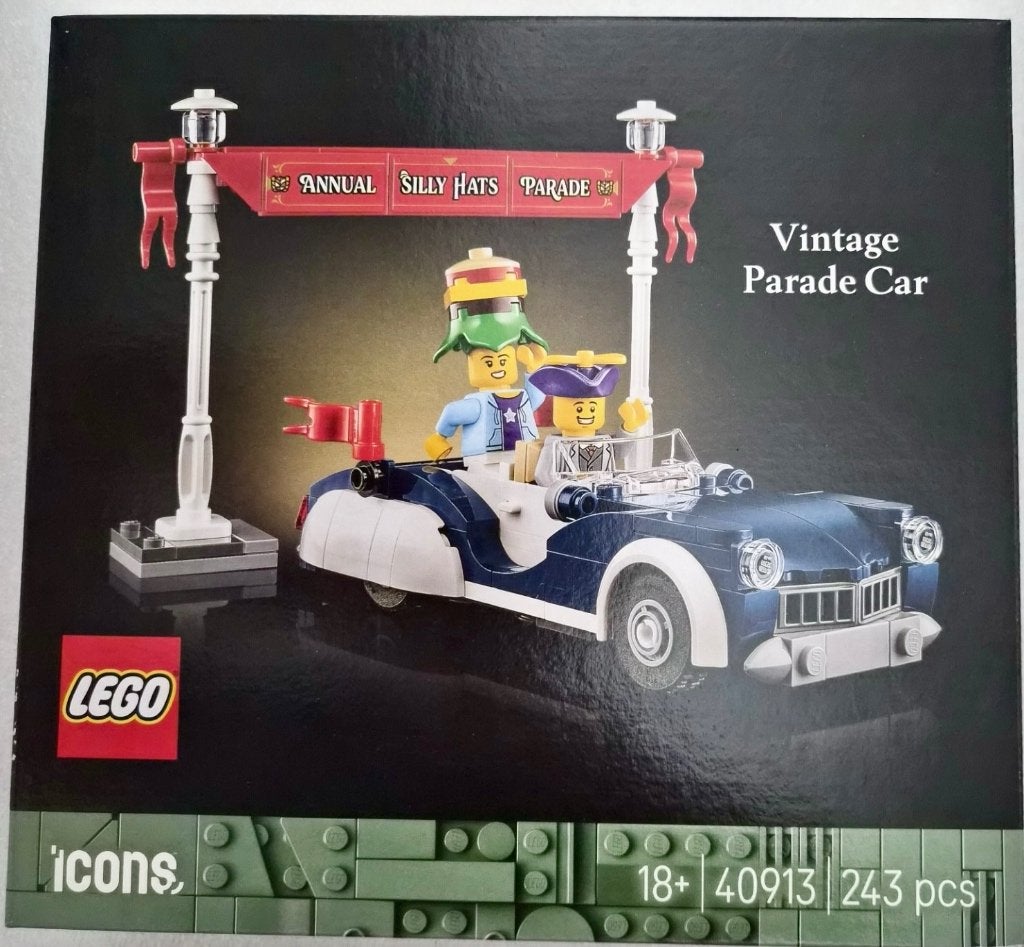 Lego Icons 40913 Vintage Parade Car uit 2025 - Nieuw!, Lego, Nieuw, Ophalen of Verzenden, Icons